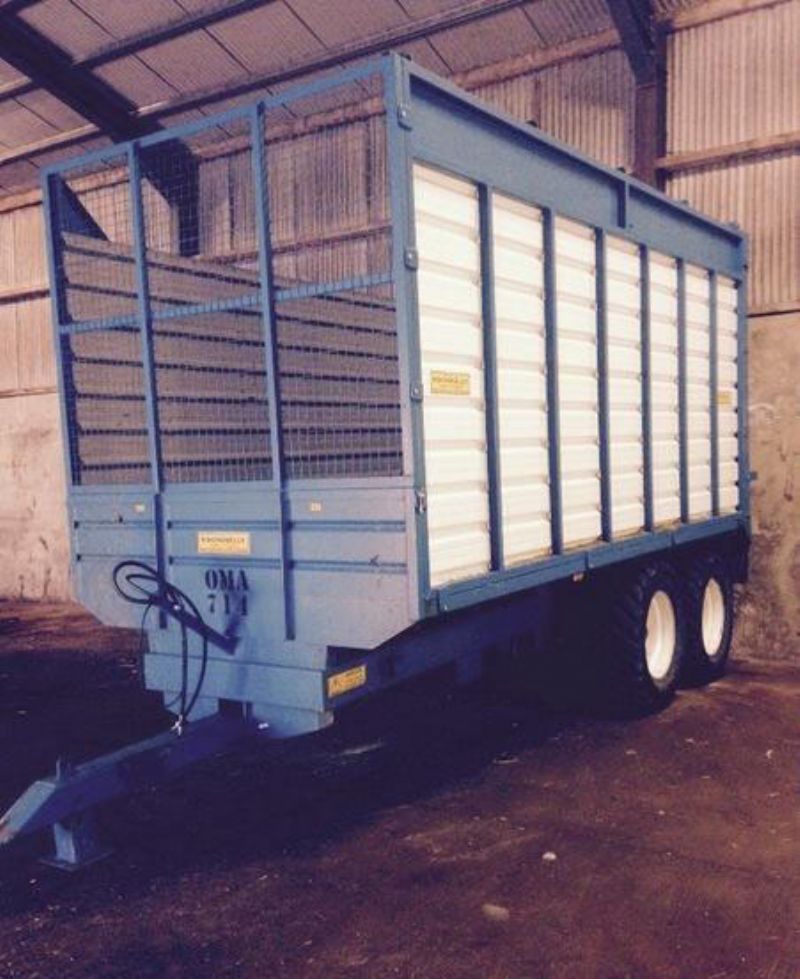 For sale Donnelly 16x8 silage trailer Farm Machinery & Feeding